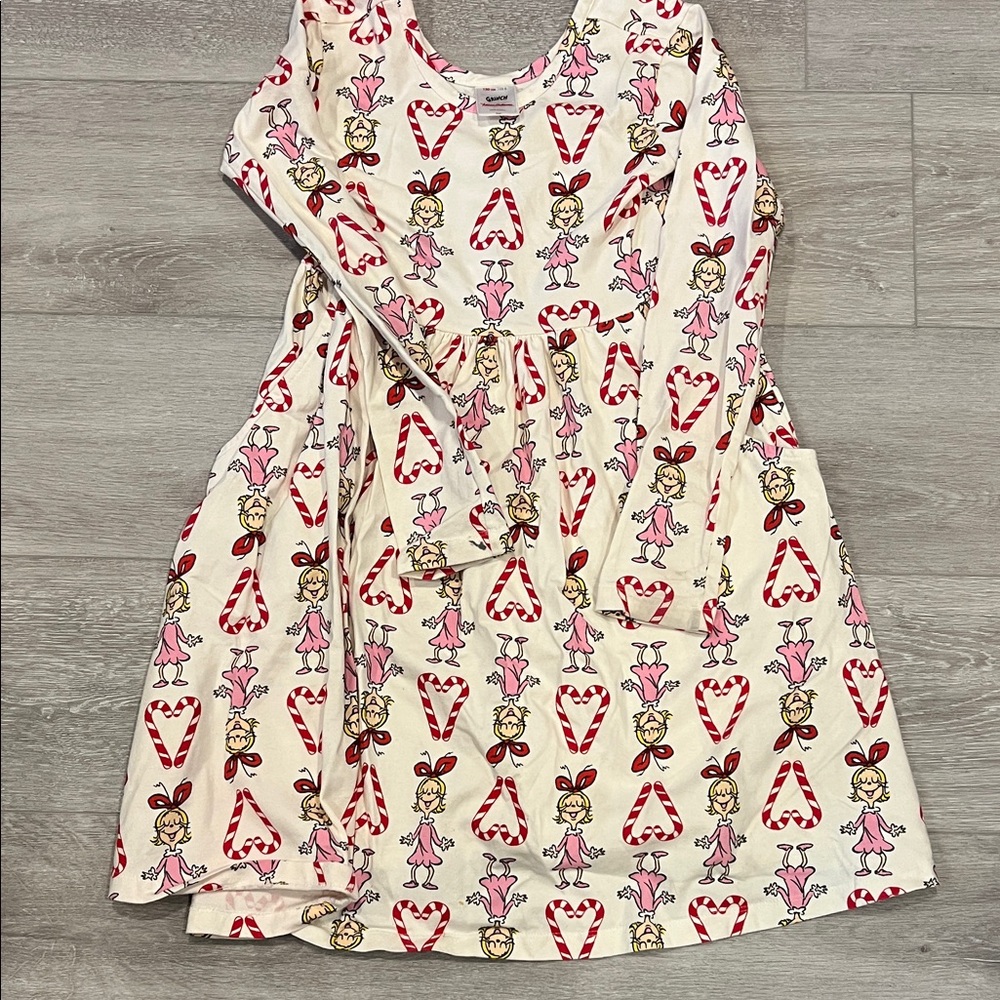 Hanna Anderson Kids Grinch Dress
